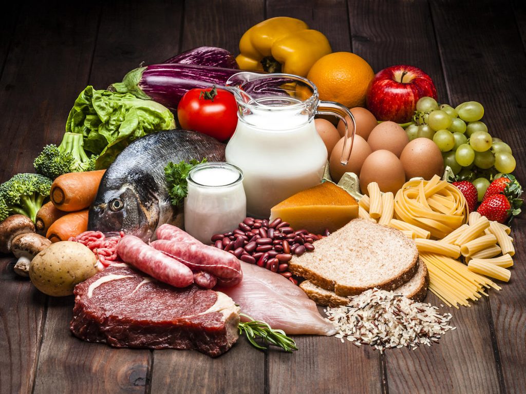 رژیم غذایی افزایش وزن