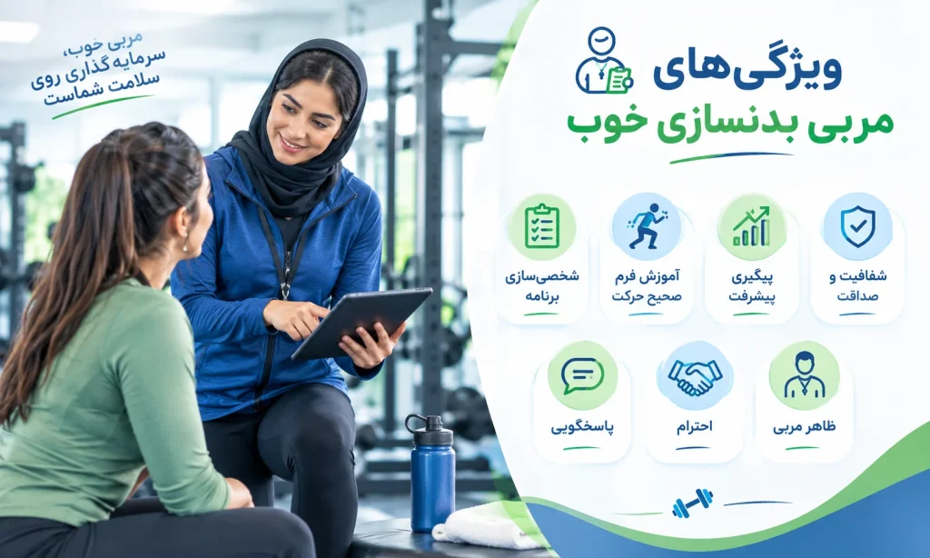 ویژگی‌های مربی بدنسازی خوب