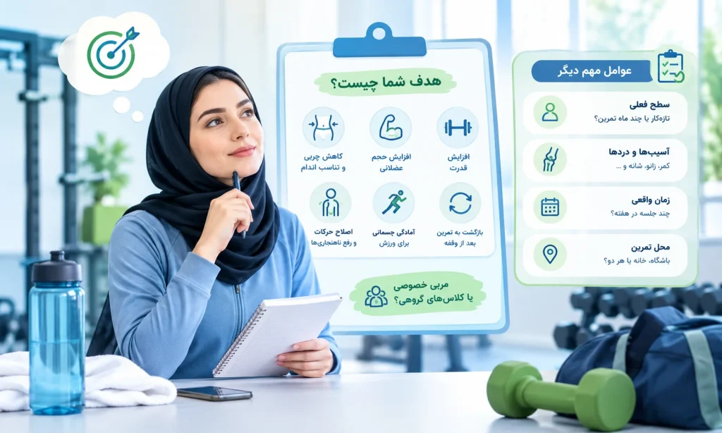 قبل از انتخاب مربی، هدف خود را مشخص کنید